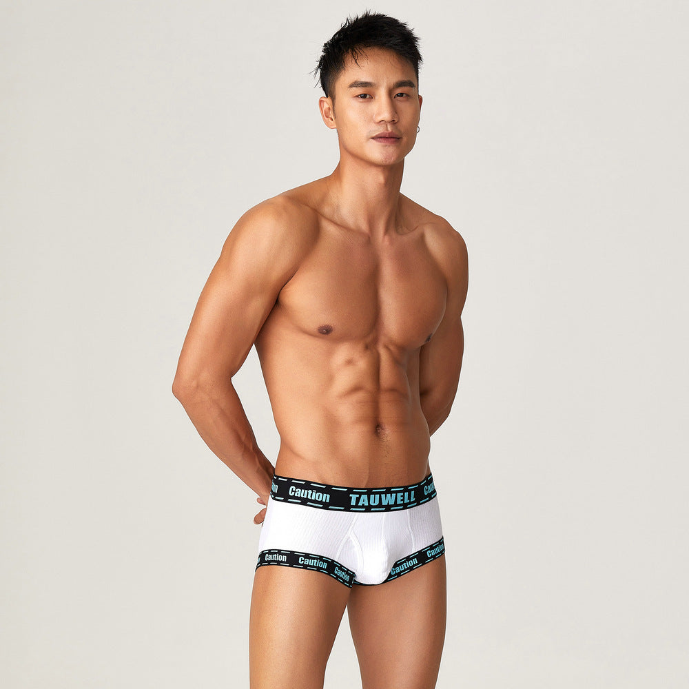 Fashion Men's Solid Color Breathable Underwear