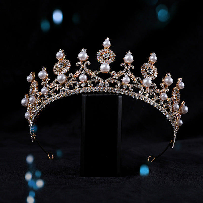 Beautiful Water Diamond Headwear Bride's Crown