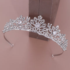 Princess Birthday Crystal Zircon Crown Headband