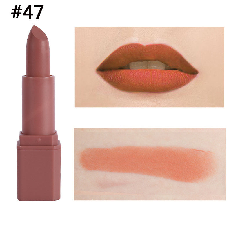 Square Tube Matte Lipstick Matte Square Tube Lip Makeup