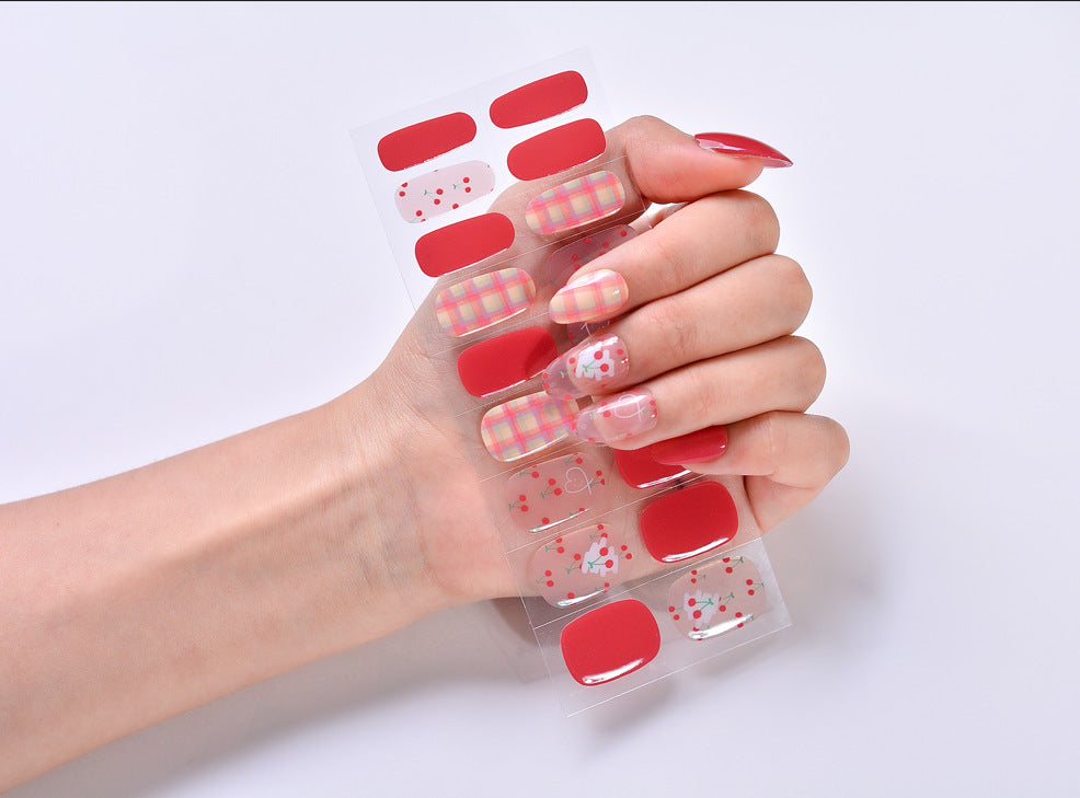 Women's Fashion Simple Wear Nail Patch Gel