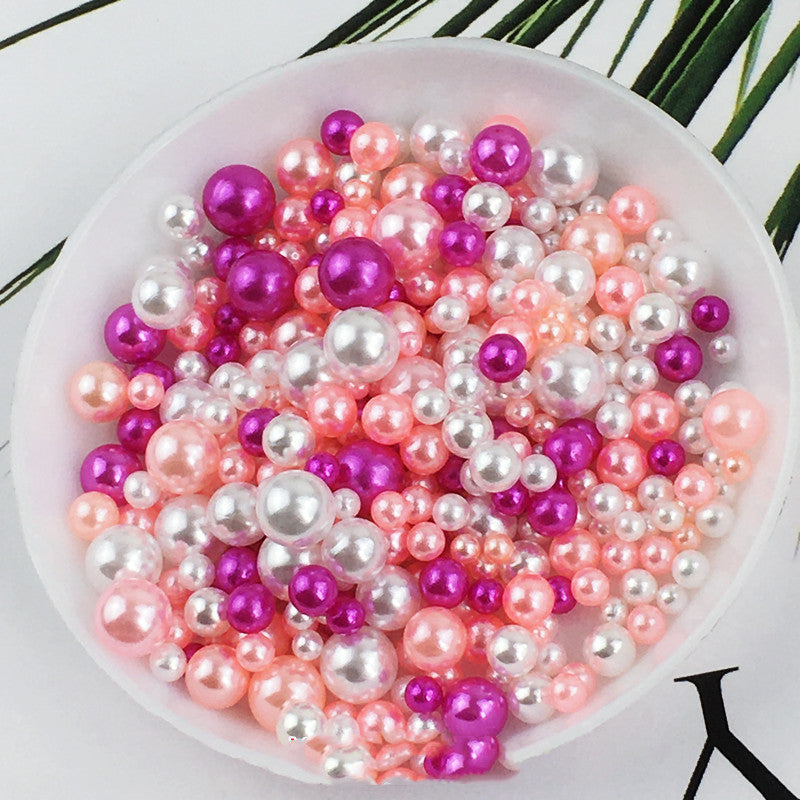 Crystal Epoxy Nail Beads 10g Round