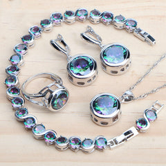 Sterling Silver Women's Jewelry Set