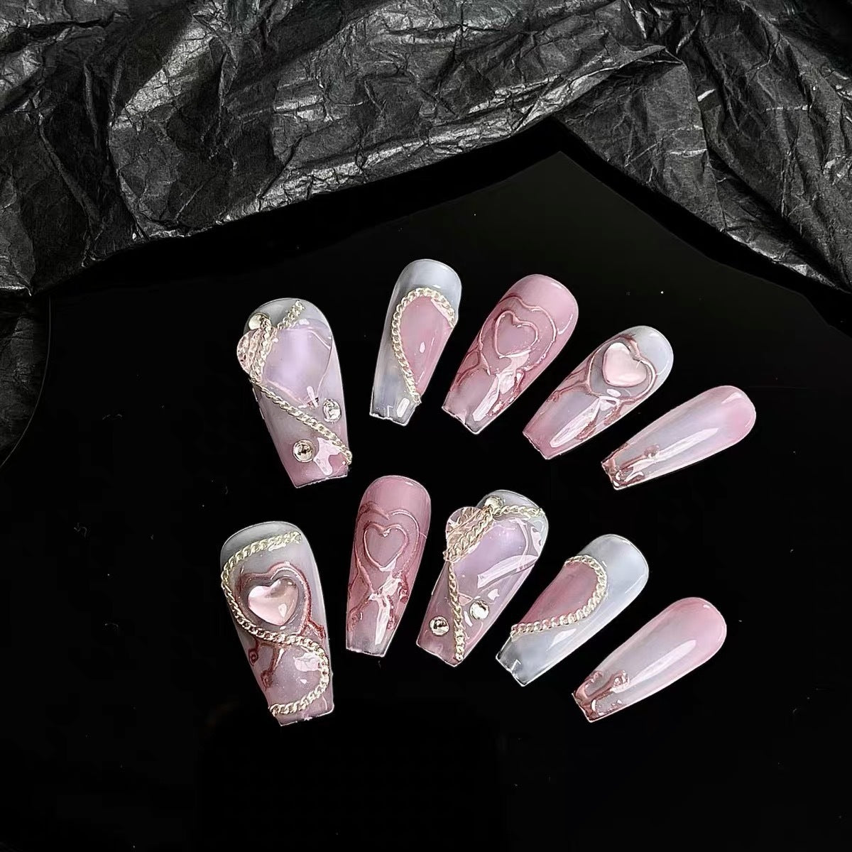 "#NailArt #GelPolish #AcrylicNails #NailStamping #NailDotting #NailDesigns #ManicureTools #DIYNails #NailSalonEssentials #NailArtAddict "