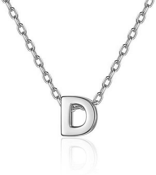 Gold 26 Letter Pendant Necklace European And American Simple