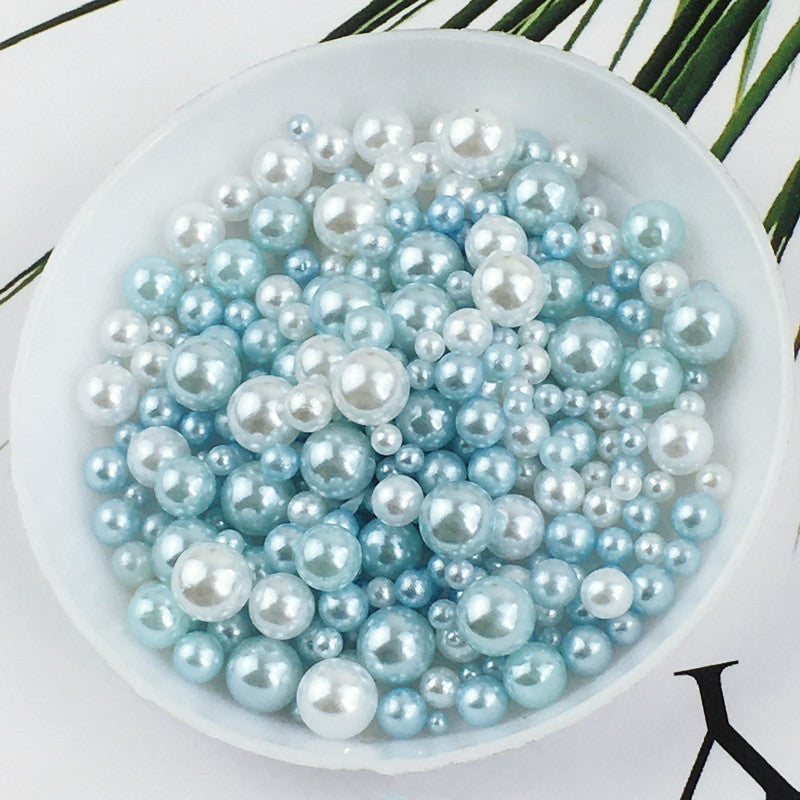 Crystal Epoxy Nail Beads 10g Round