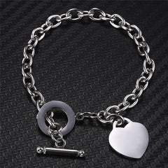 Love stainless steel bracelet