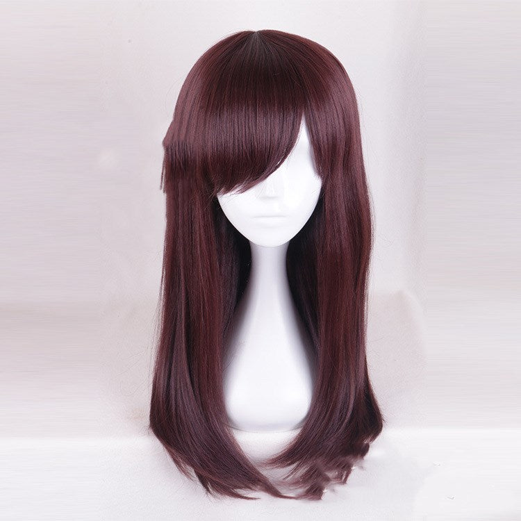 D.va DVA songhana chestnut Cosplay wig