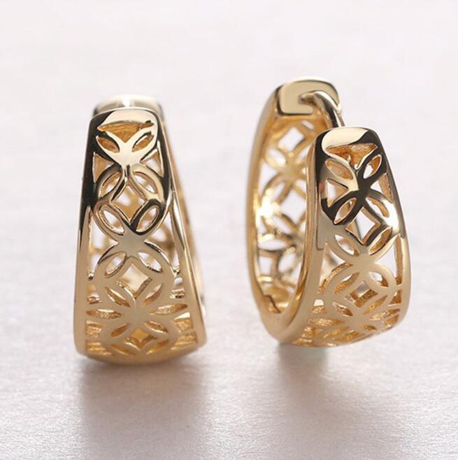 New design fashion earrings silver color jewelry earrings for women