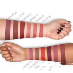 12 Color Honey Velvet Matte Lip Gloss Set in various shades