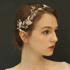 Bridal lace headband