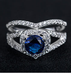 Heart-shaped Diamond Ring