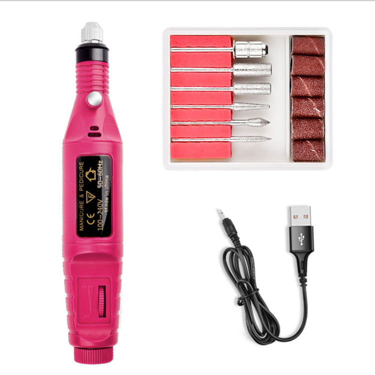 Smart Hot Lamp USB Polishing Nail Beauty Tool Set