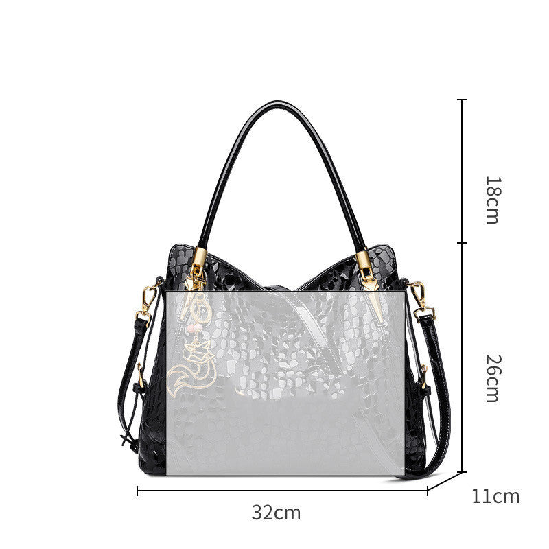 Leather Handbags Ladies Shoulder Bag Portable Messenger Bag