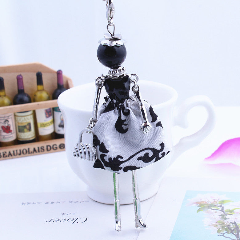 Fashion Cute Humanoid Doll Pendant Necklace