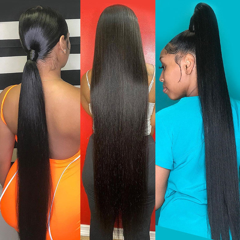 Long Size Hair Weaves Real Wigs and Hair Weaves