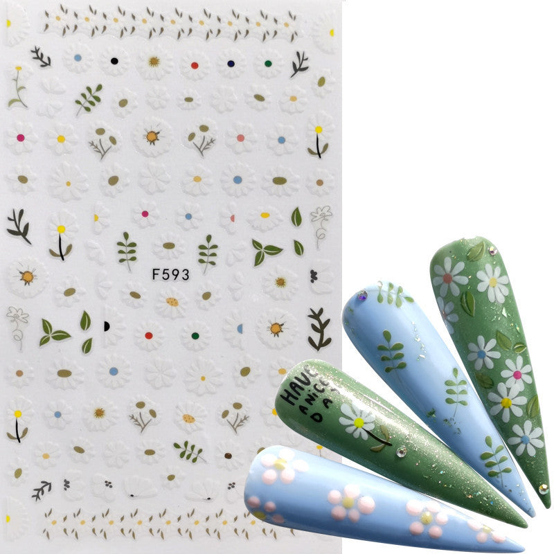 Adhesive Straps Nail Stickers Decorative Manicure