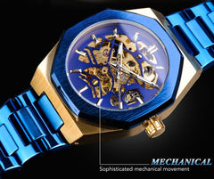 Fusini Automatic Mechanical Watch Hollow Mechanical Fashion Casual Europe And America