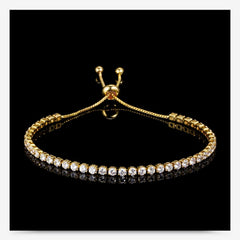 Micro-Inlaid Zircon Bracelet Adjustable Hand Jewelry Bracelet