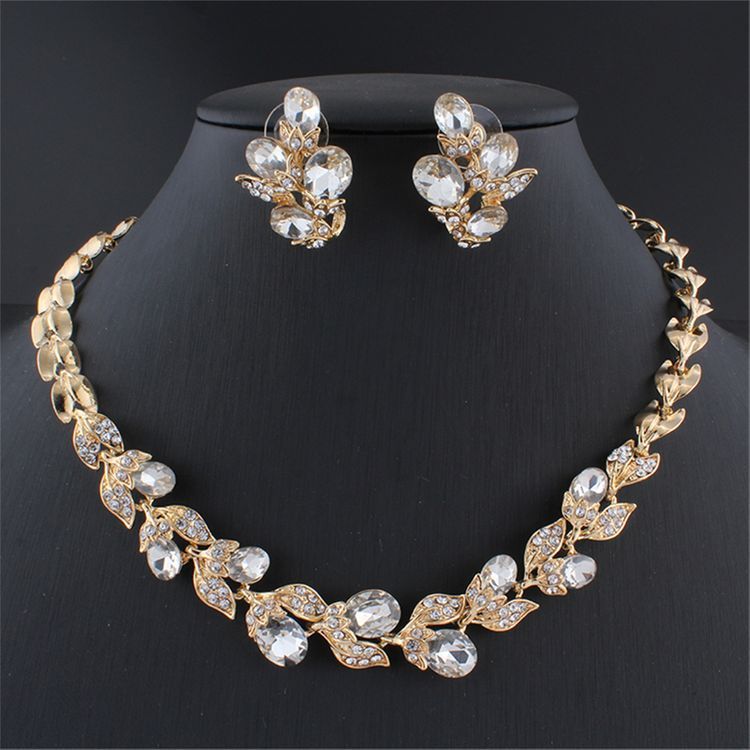 Bridal Jewelry Two-Piece Banquet Accessories