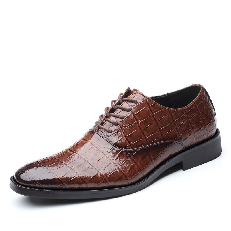 Leather Shoes Men'S British Casual Men'S Shoes