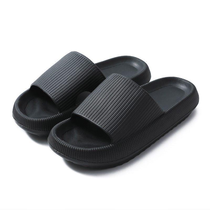 Sandals And Slippers Women's Summer Indoor Bathroom Bathing Non-Slip Deodorant Simple Thick Bottom Stepping On Shit Feeling Fashionable Outside Home Slippers