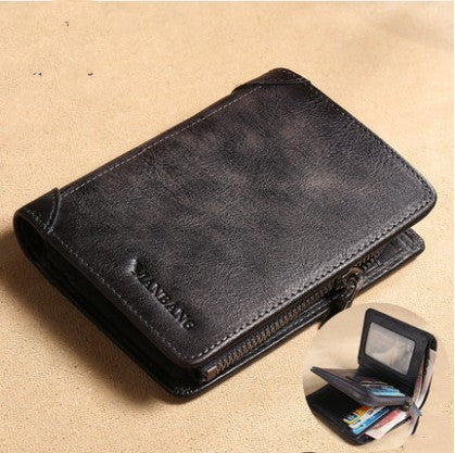 Men's Multifunctional Leather Wallet