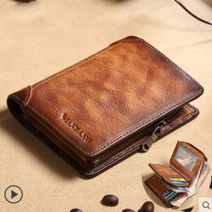 Men's Multifunctional Leather Wallet