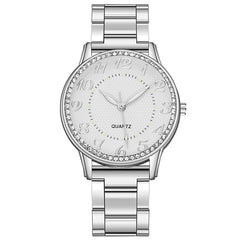 Diamond-Studded Luminous Casual Quartz Watch