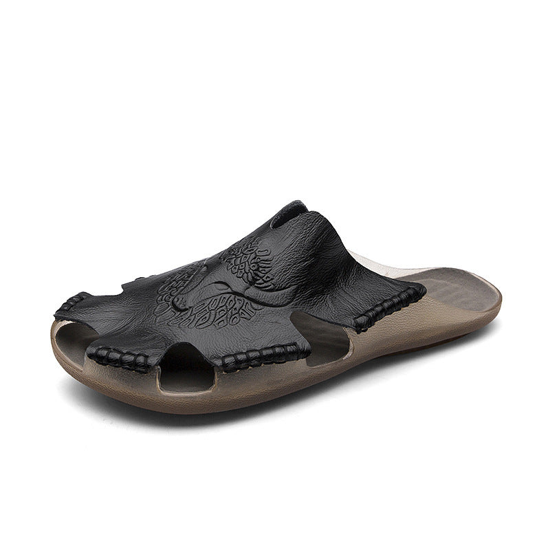 Baotou Beef Tendon Sole Beach Shoes Men