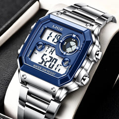 Electronic Watch Unisex Watch Luminous Display Watch Multifunctional