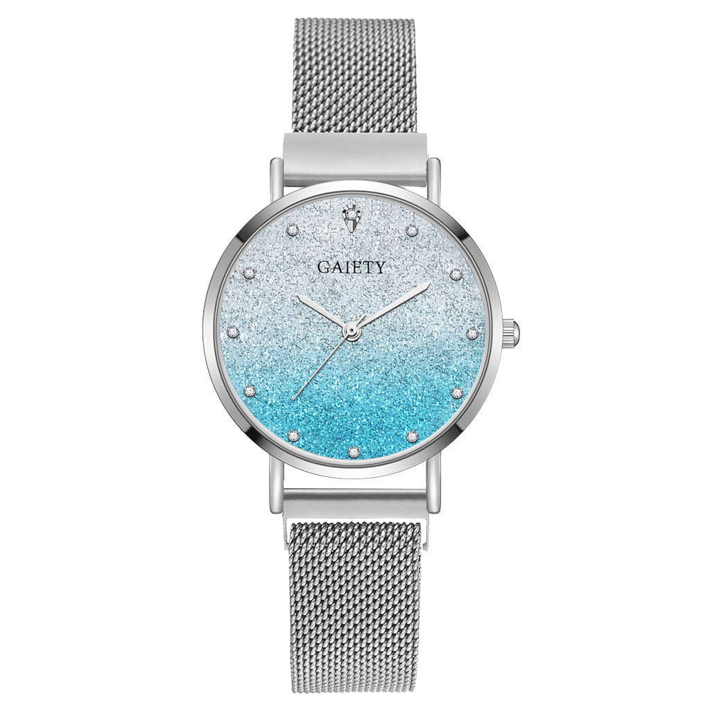 Quartz Watch Magnet Clasp Ladies Watch