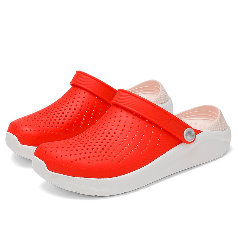 Fashion Casual Beach Shoes New Trend Baotou Large Size Flat Bottom