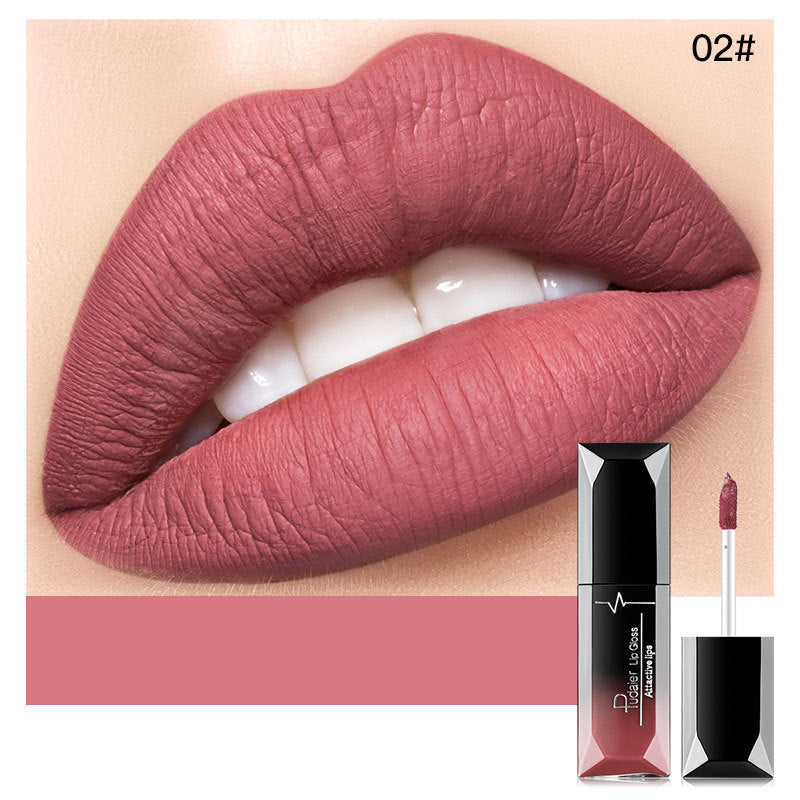 Matte Liquid Lipstick Long-lasting Non-stick Cup Non-fading