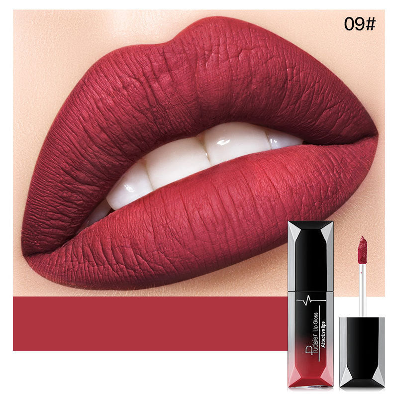 Matte Liquid Lipstick Long-lasting Non-stick Cup Non-fading