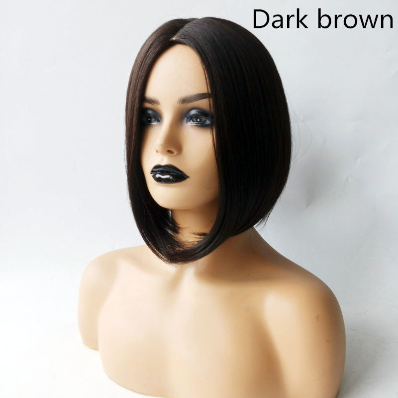 Lace frontal closure human hair wig