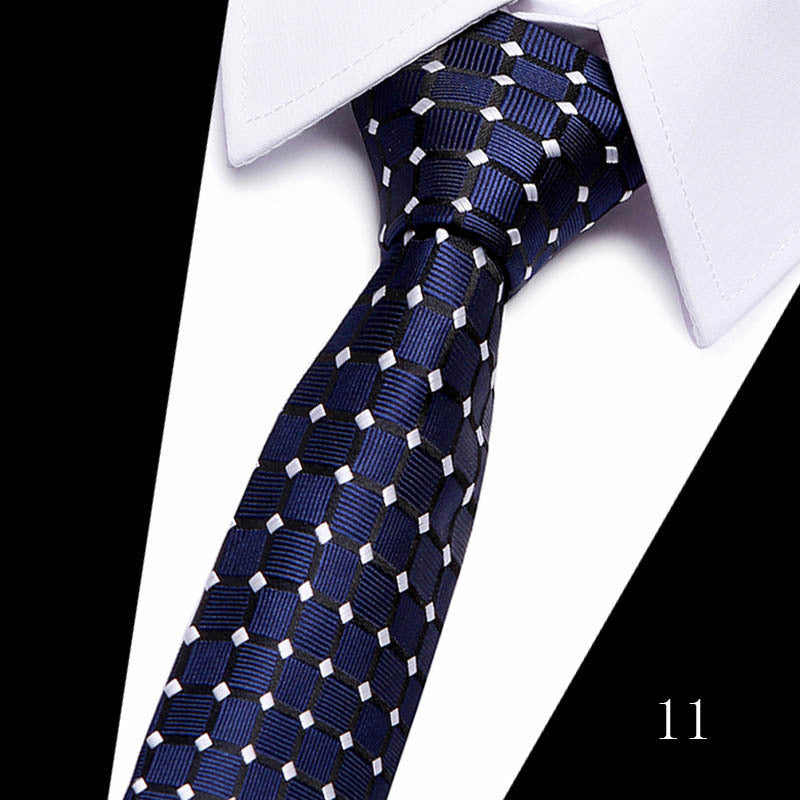 Men's Polyester Silk High-grade Twill Gold Tie