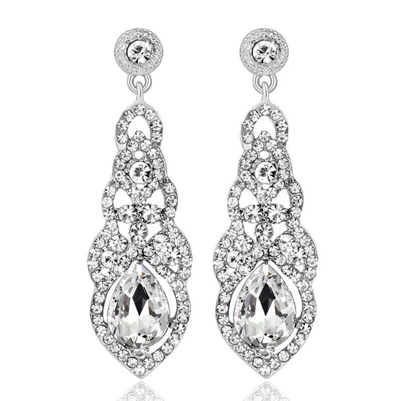 Fashion European and American bride earrings