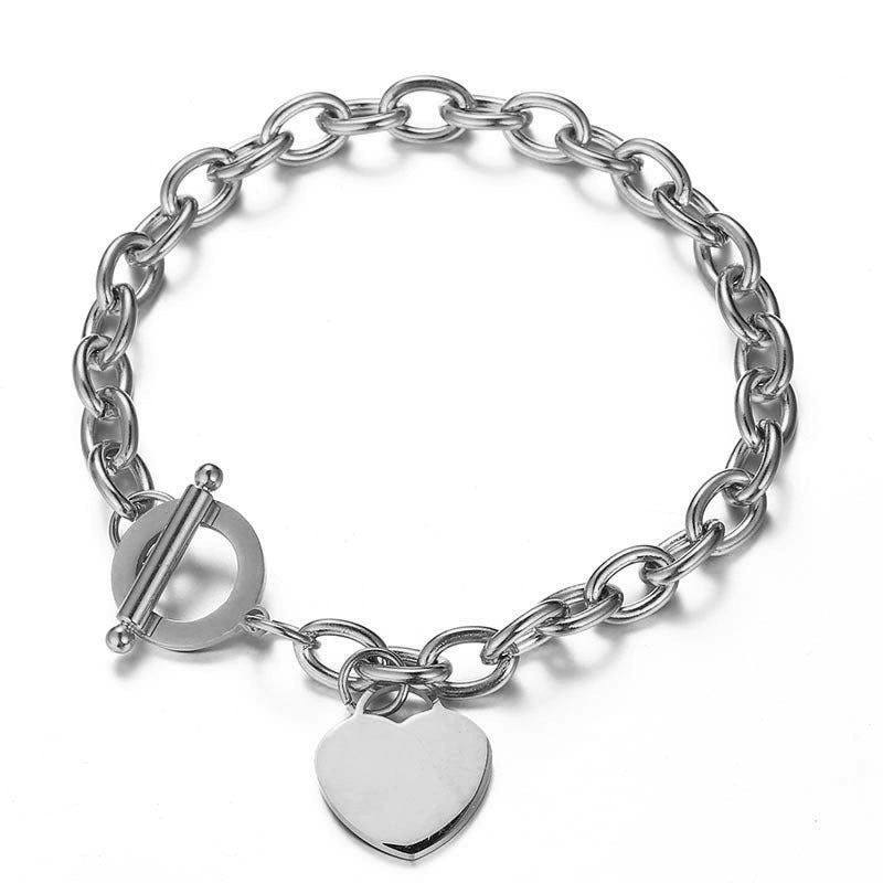 Love stainless steel bracelet