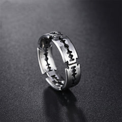 Men's titanium steel ring ring