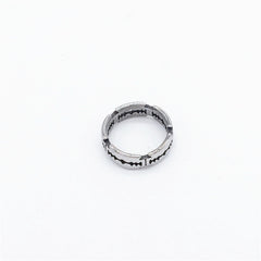 Men's titanium steel ring ring