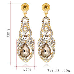 Fashion European and American bride earrings