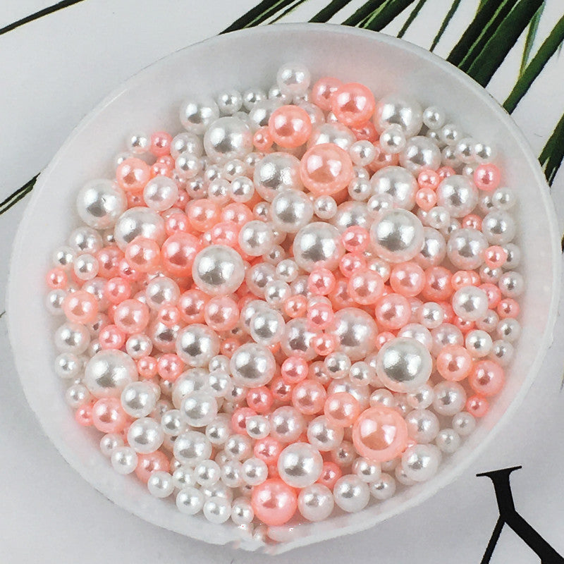 Crystal Epoxy Nail Beads 10g Round