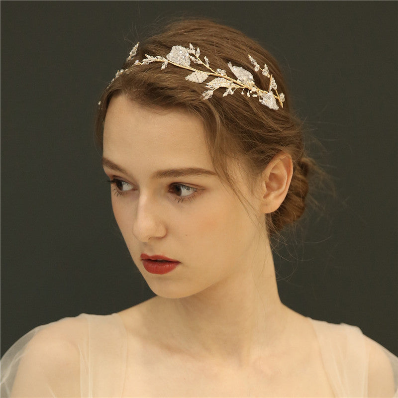 Bridal lace headband