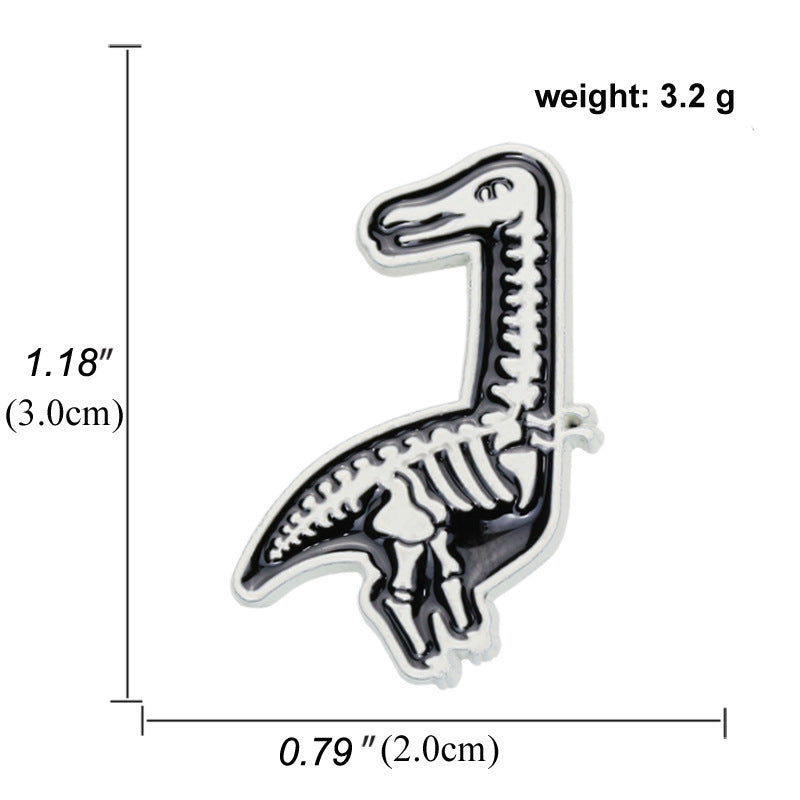 Zinc Alloy Personalized Animal Collar Pin Brooch