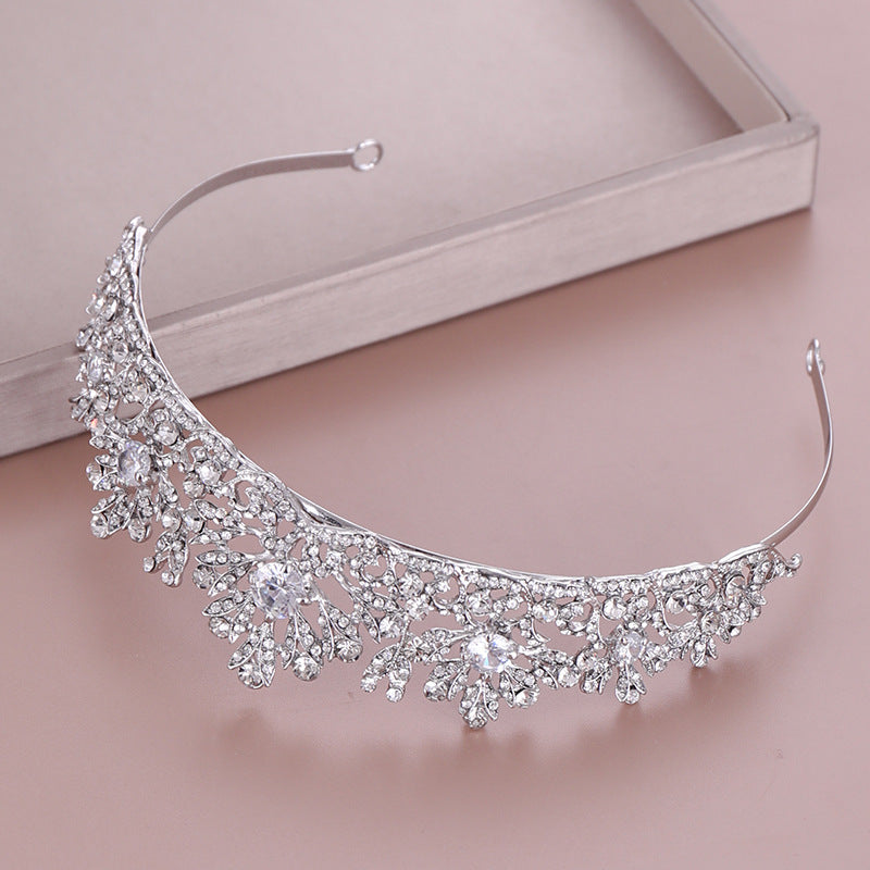 Princess Birthday Crystal Zircon Crown Headband