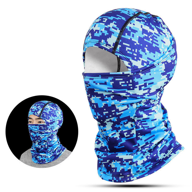 Outdoor Fleece Bib Cold And Haze Mask Riding Headgear