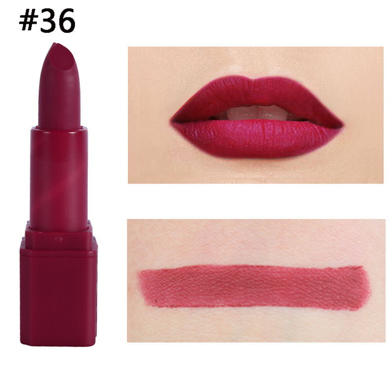 Square Tube Matte Lipstick Matte Square Tube Lip Makeup