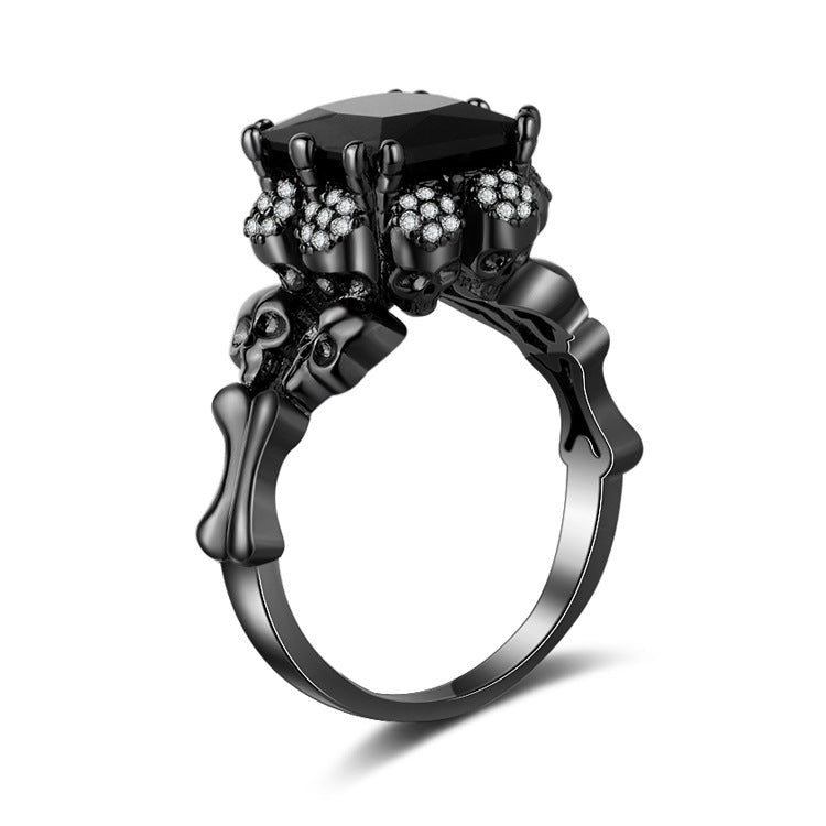 Skull Women's Ring European And American