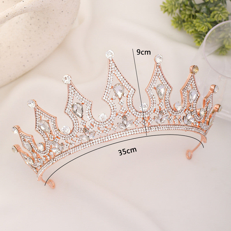 Princess Rhinestone Crown Hair Hoop